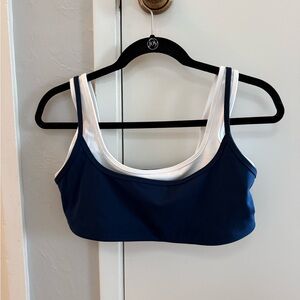 Liaison the Label Women's Navy Blue Sports Bra